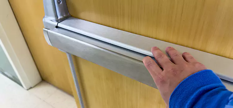 Installing a Push Bar on a Door Winchester