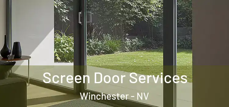 Screen Door Services Winchester - NV