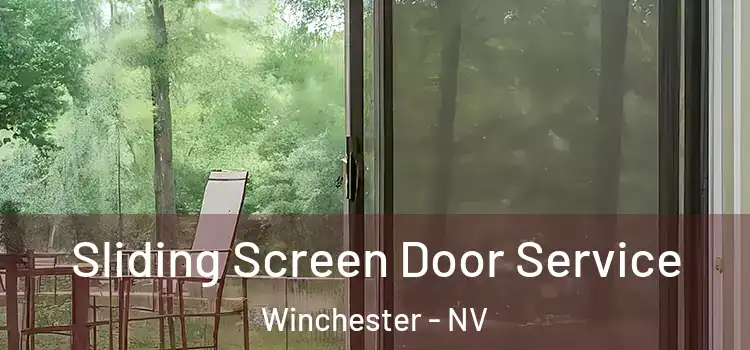 Sliding Screen Door Service Winchester - NV